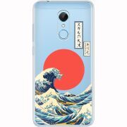 Прозрачный чехол Uprint Xiaomi Redmi 5 Большая волна в Канагаве