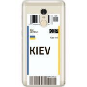 Прозрачный чехол Uprint Xiaomi Redmi Note 4x Ticket Kiev