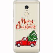 Прозрачный чехол Uprint Xiaomi Redmi Note 4x Holiday Car