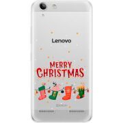 Прозрачный чехол Uprint Lenovo A6020 K5 /K5 Plus Merry Christmas