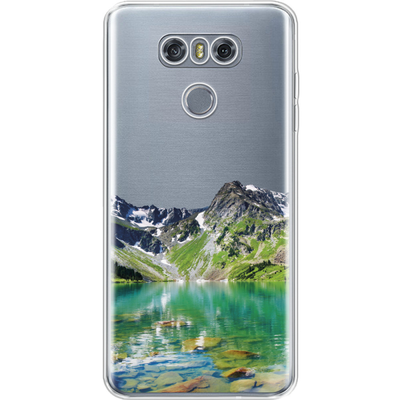 Прозрачный чехол Uprint LG G6 Green Mountain