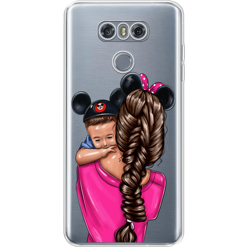 Прозрачный чехол Uprint LG G6 Mouse Mommy
