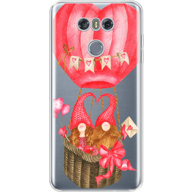 Прозрачный чехол Uprint LG G6 Valentine Dwarfs