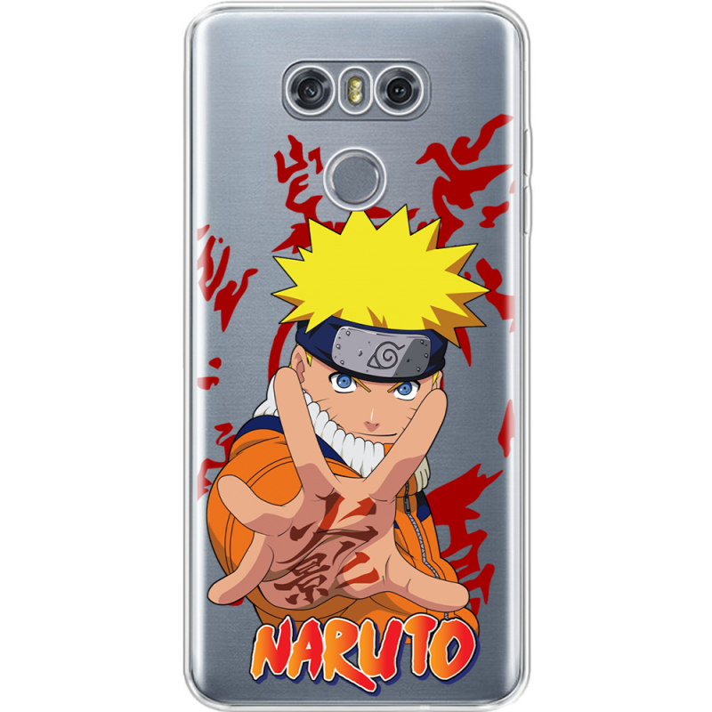 Прозрачный чехол Uprint LG G6 Naruto