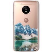 Прозрачный чехол Uprint Motorola Moto G5 XT1676 Blue Mountain