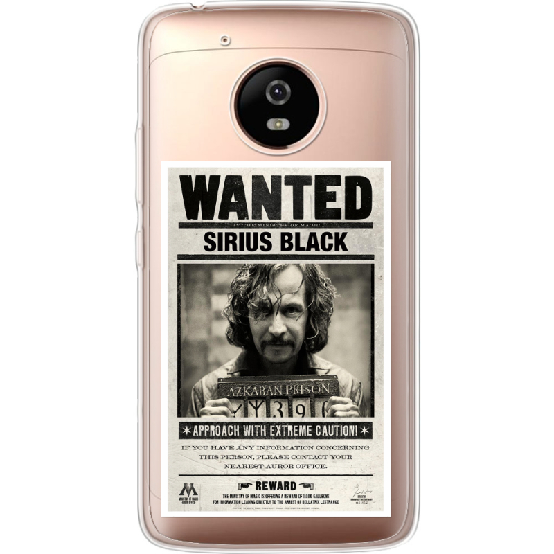 Прозрачный чехол Uprint Motorola Moto G5 XT1676 Sirius Black