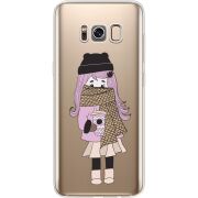 Прозрачный чехол Uprint Samsung G950 Galaxy S8 Winter Morning Girl
