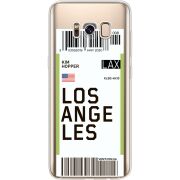 Прозрачный чехол Uprint Samsung G950 Galaxy S8 Ticket Los Angeles