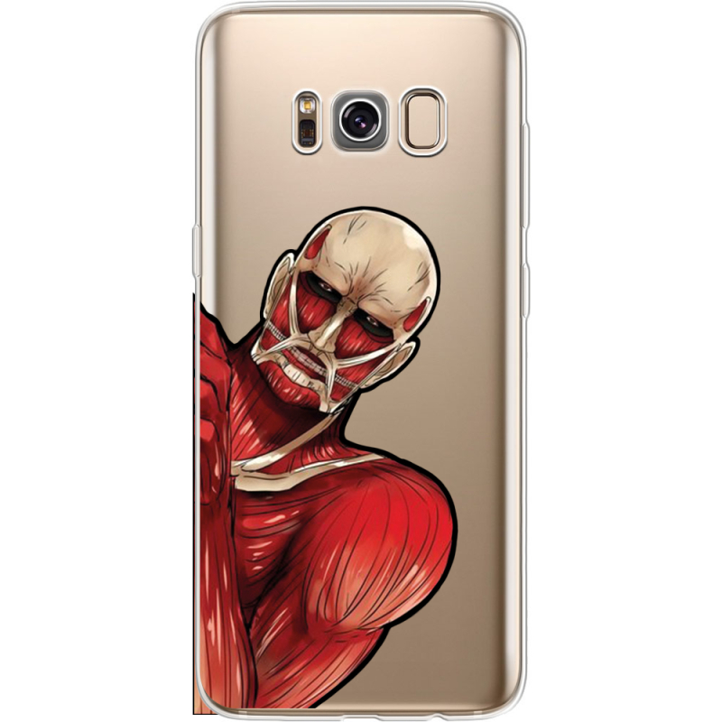 Прозрачный чехол Uprint Samsung G950 Galaxy S8 Титан