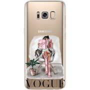 Прозрачный чехол Uprint Samsung G950 Galaxy S8 VOGUE