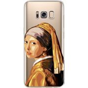 Прозрачный чехол Uprint Samsung G950 Galaxy S8 Девушка с жемчужной серёжкой
