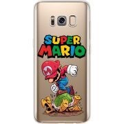 Прозрачный чехол Uprint Samsung G950 Galaxy S8 Super Mario