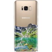 Прозрачный чехол Uprint Samsung G955 Galaxy S8 Plus Green Mountain