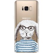 Прозрачный чехол Uprint Samsung G955 Galaxy S8 Plus MR. Rabbit