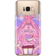 Прозрачный чехол Uprint Samsung G955 Galaxy S8 Plus Wiked Lady