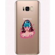 Прозрачный чехол Uprint Samsung G955 Galaxy S8 Plus Selena Gomez