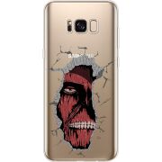 Прозрачный чехол Uprint Samsung G955 Galaxy S8 Plus Нападение Титана