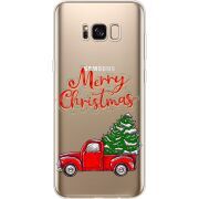 Прозрачный чехол Uprint Samsung G955 Galaxy S8 Plus Holiday Car