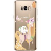 Прозрачный чехол Uprint Samsung G955 Galaxy S8 Plus Uni Blonde