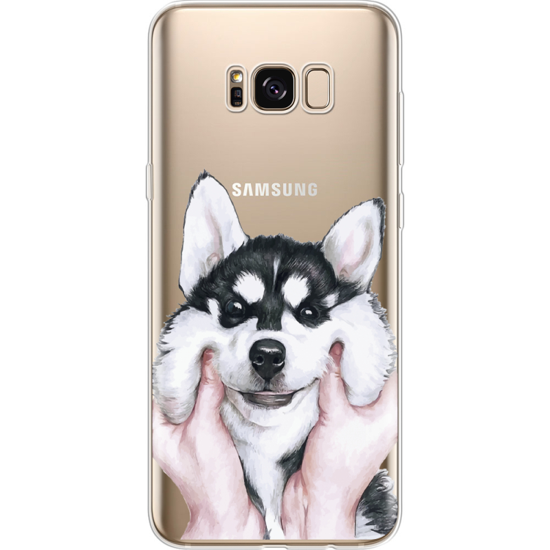 Прозрачный чехол Uprint Samsung G955 Galaxy S8 Plus Husky