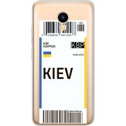 Прозрачный чехол Uprint Meizu M5C Ticket Kiev