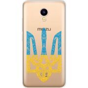 Прозрачный чехол Uprint Meizu M5C Gold Trident