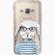 Прозрачный чехол Uprint Samsung J120H Galaxy J1 2016 MR. Rabbit