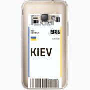 Прозрачный чехол Uprint Samsung J120H Galaxy J1 2016 Ticket Kiev