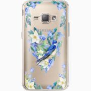 Прозрачный чехол Uprint Samsung J120H Galaxy J1 2016 Spring Bird