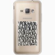 Прозрачный чехол Uprint Samsung J120H Galaxy J1 2016 Amor Amor