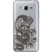 Прозрачный чехол Uprint Samsung J2 Prime G532F Chinese Dragon