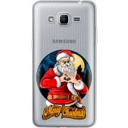 Прозрачный чехол Uprint Samsung J2 Prime G532F Cool Santa