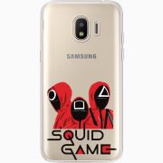 Прозрачный чехол Uprint Samsung J250 Galaxy J2 (2018) siquid game люди в красном