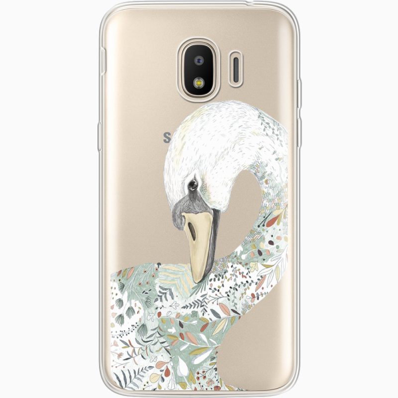 Прозрачный чехол Uprint Samsung J250 Galaxy J2 (2018) Swan