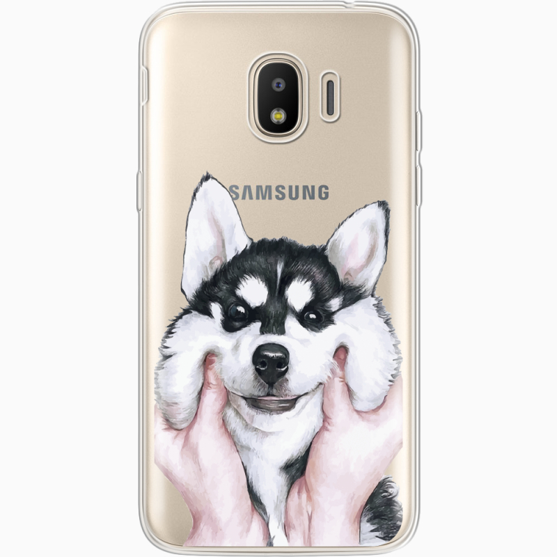 Прозрачный чехол Uprint Samsung J250 Galaxy J2 (2018) Husky