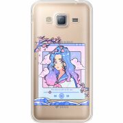 Прозрачный чехол Uprint Samsung J320 Galaxy J3 The Sakuras Will Cry For You