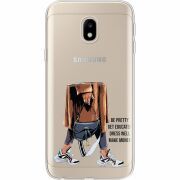 Прозрачный чехол Uprint Samsung J330 Galaxy J3 2017 Motivation