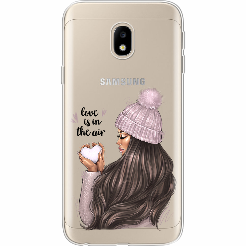 Прозрачный чехол Uprint Samsung J330 Galaxy J3 2017 love is in the air