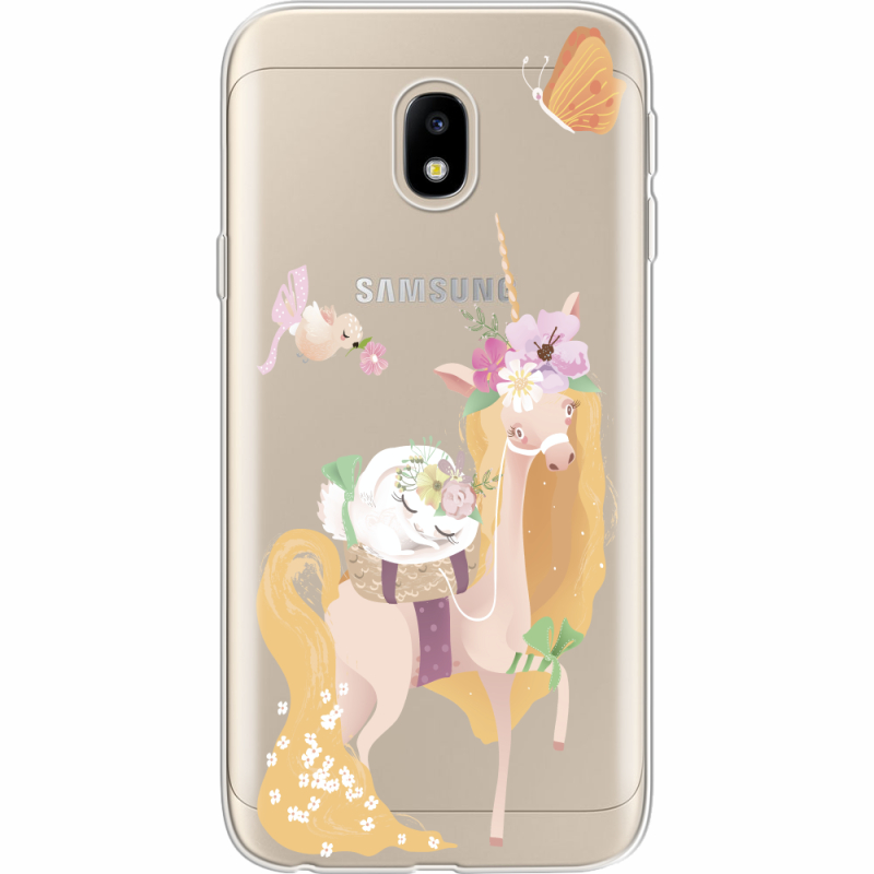 Прозрачный чехол Uprint Samsung J330 Galaxy J3 2017 Uni Blonde