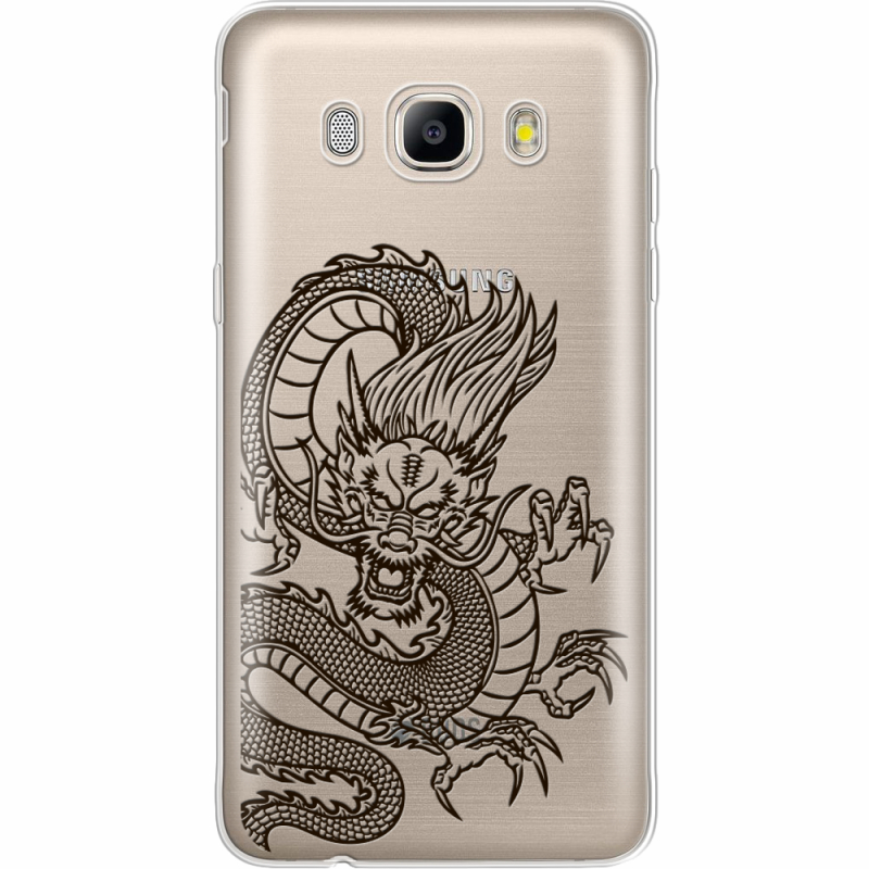 Прозрачный чехол Uprint Samsung J710 Galaxy J7 2016 Chinese Dragon