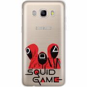 Прозрачный чехол Uprint Samsung J710 Galaxy J7 2016 siquid game люди в красном