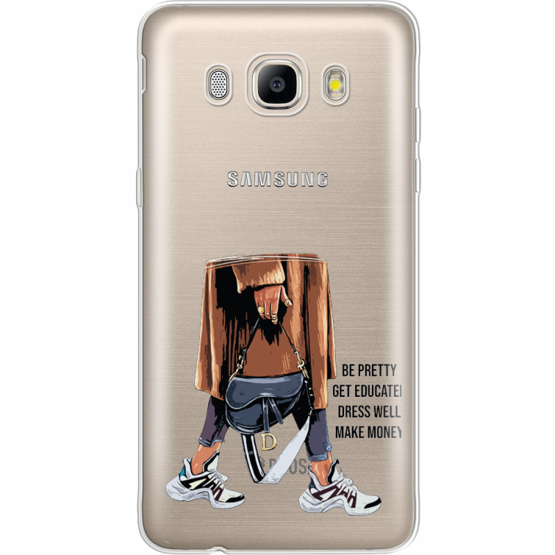 Прозрачный чехол Uprint Samsung J710 Galaxy J7 2016 Motivation