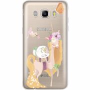 Прозрачный чехол Uprint Samsung J710 Galaxy J7 2016 Uni Blonde