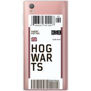 Прозрачный чехол Uprint Sony Xperia L1 G3312  Ticket Hogwarts