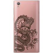 Прозрачный чехол Uprint Sony Xperia L1 G3312  Chinese Dragon