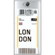 Прозрачный чехол Uprint Sony Xperia XA2 H4113 Ticket London