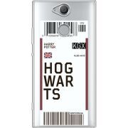 Прозрачный чехол Uprint Sony Xperia XA2 H4113 Ticket Hogwarts