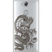 Прозрачный чехол Uprint Sony Xperia XA2 H4113 Chinese Dragon