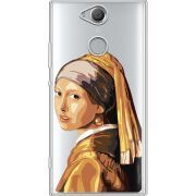 Прозрачный чехол Uprint Sony Xperia XA2 H4113 Девушка с жемчужной серёжкой