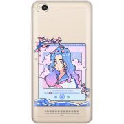 Прозрачный чехол Uprint Xiaomi Redmi 4A The Sakuras Will Cry For You